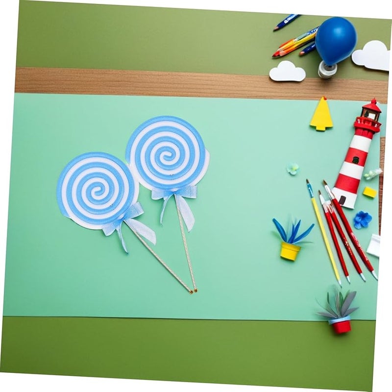 Cabilock 2 Pack Realistic Fake Lollipop Props For Photography And Decoration - Image 4